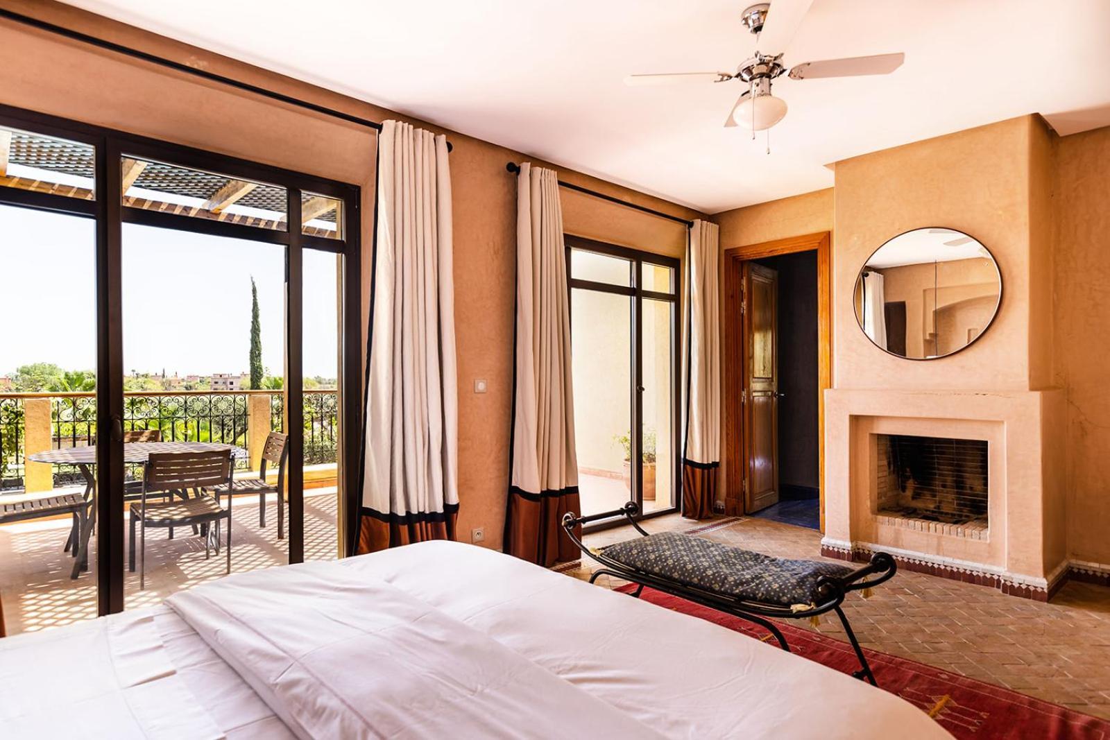 Villa De Luxe Avec Piscine Privee Et Golf Marrakesh Exteriör bild