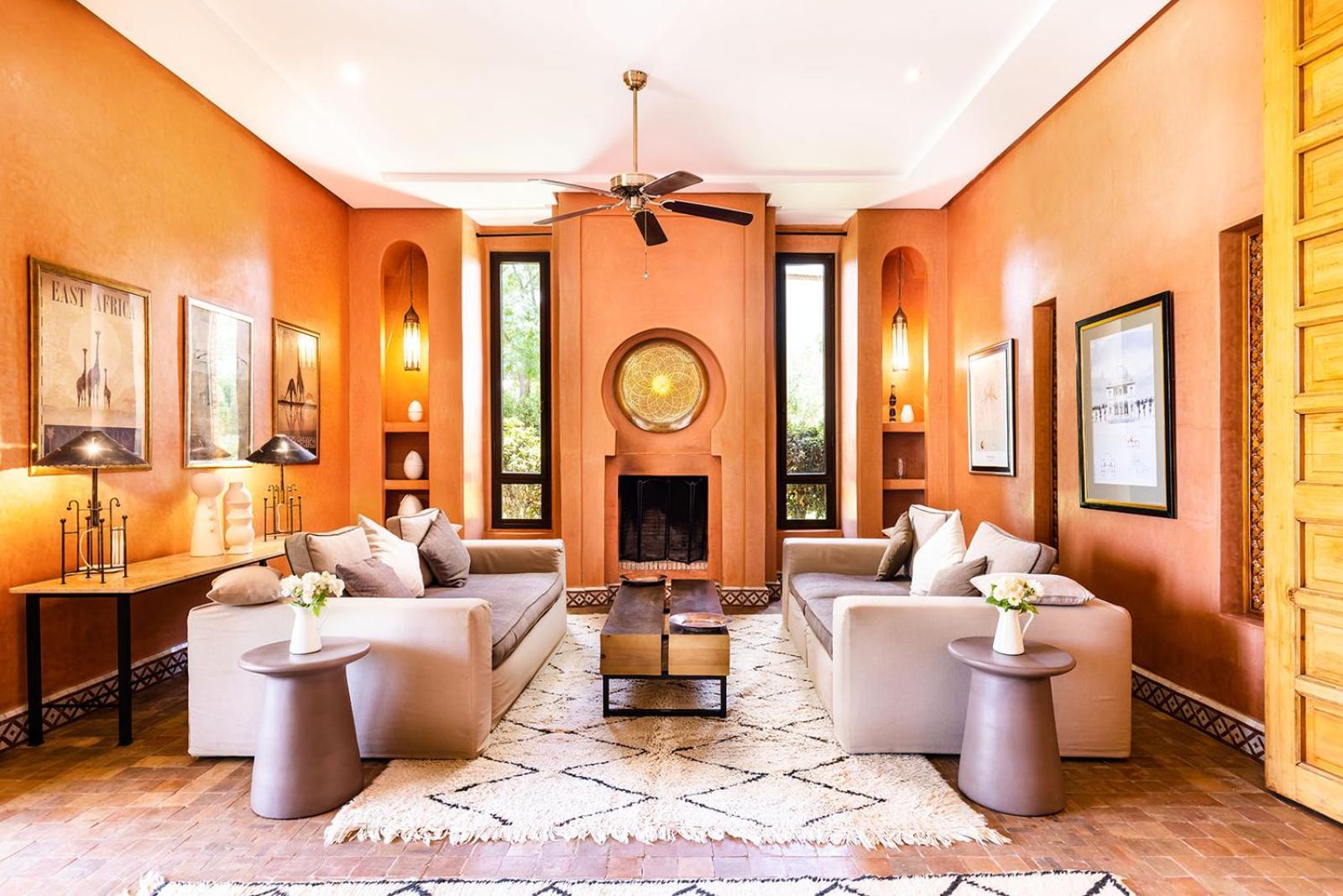 Villa De Luxe Avec Piscine Privee Et Golf Marrakesh Exteriör bild