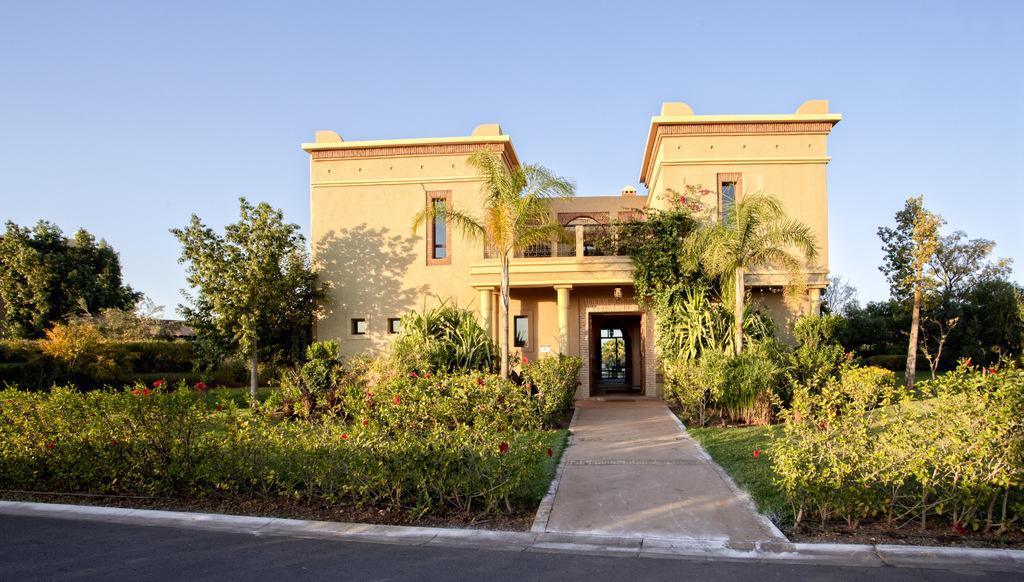 Villa De Luxe Avec Piscine Privee Et Golf Marrakesh Exteriör bild