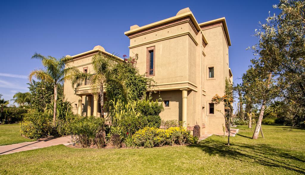 Villa De Luxe Avec Piscine Privee Et Golf Marrakesh Exteriör bild
